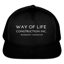 Way-of-Life-Construction-Design-|-Build-|-Manage--final-black Undertale cap Solid Color Cotton Snapback
